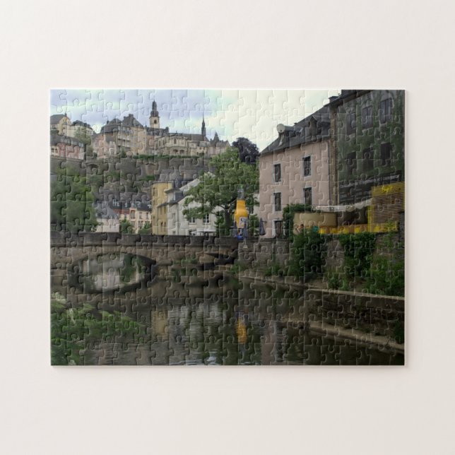 Puzzle Grund, Luxemburgo (Horizontal)