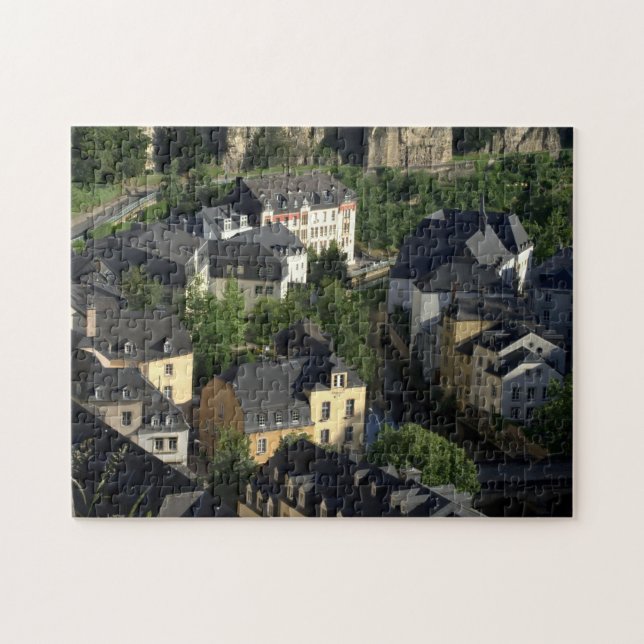 Puzzle Grund, Luxemburgo (Horizontal)