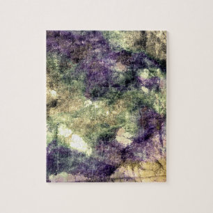 Puzzle Grunge abstracto de color negro rosa morado