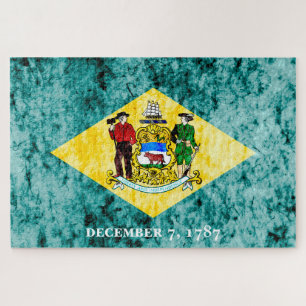 Puzzle Grunge de bandera de estado de eliminación