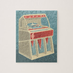 Puzzle Grunge Jukebox