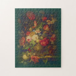 Puzzle Grunge Vase De Flores