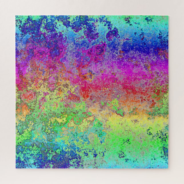 Puzzle Grungy Rainbow (Vertical)