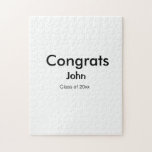 Puzzle grupo de graduados agregar nombre congrats fecha a<br><div class="desc">diseño</div>