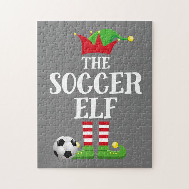 Puzzle Grupo Elf de Navidades de la Familia Elf (Vertical)