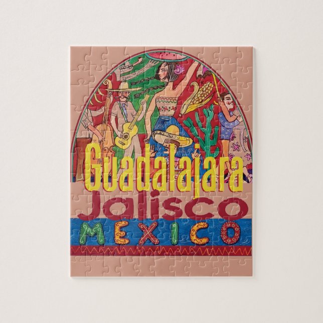 Puzzle GUADALAJARA México (Vertical)