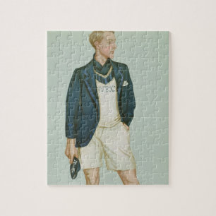 Puzzle Gualterio Erskine-Crum, ilustracion de 'hombres de
