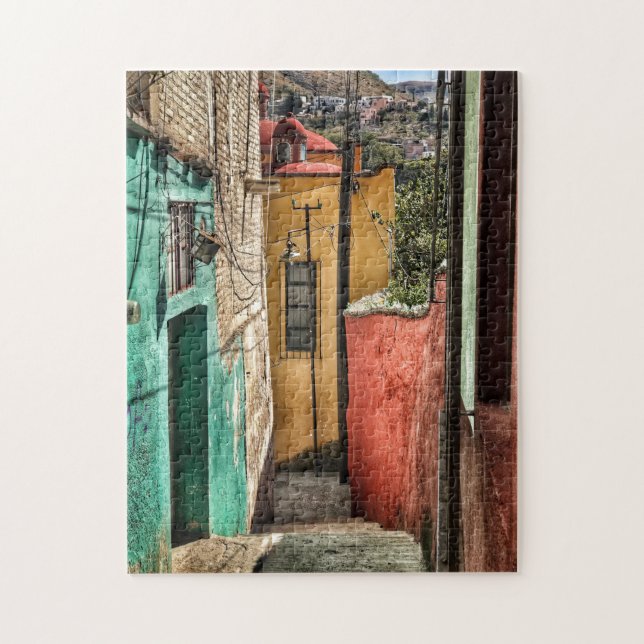 Puzzle Guanajuato Mexico. (Vertical)