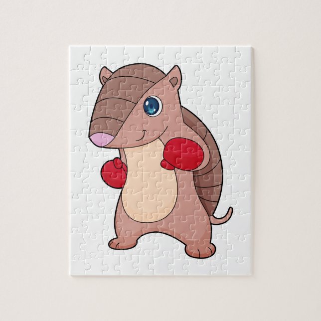 Puzzle Guantes de boxeo de boxeo de Armadillo (Vertical)