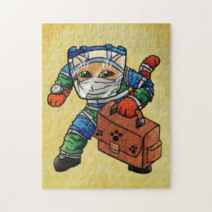 Puzzle Guarda alerta de seguridad