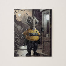 Guardia de seguridad extranjera.