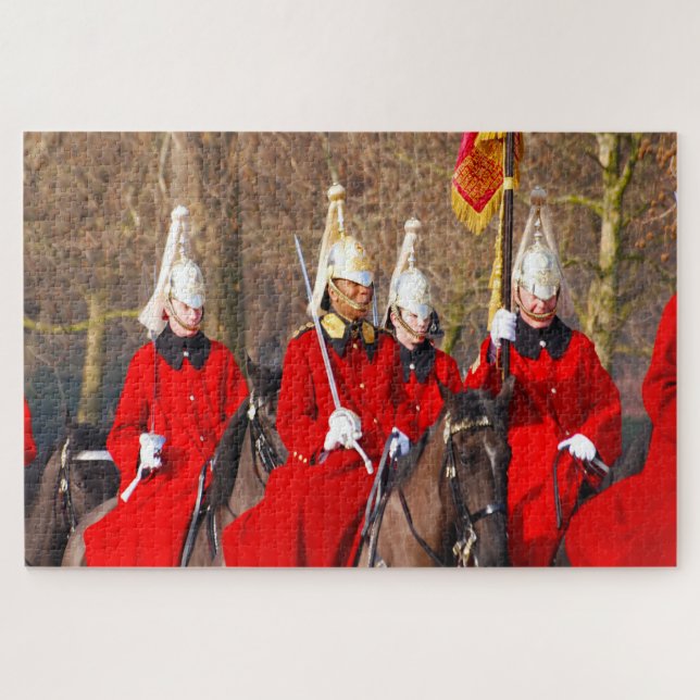 Puzzle Guardia Real a Caballo Londres. (Horizontal)