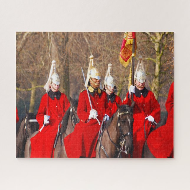 Puzzle Guardia Real a Caballo Londres. (Horizontal)