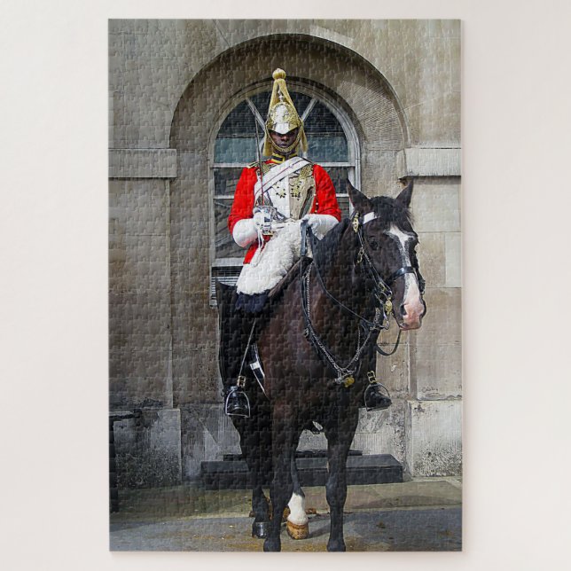 Puzzle Guardia Real de Caballos Londres. (Vertical)