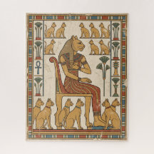 Guardián de Bubastis: Diosa Bastet y Gatos