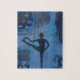 Puzzle Guardo a mi chica de la yoga de la balanza