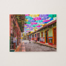 Puzzle Guatapé, Colombia Calle de los paraguas