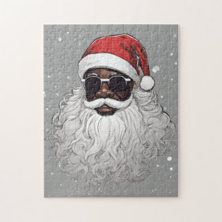 Puzzle Guay African American Black Santa