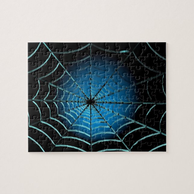 Puzzle Guay Blue Spider Web (Horizontal)