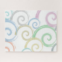 Guay, cepillos modernos de color de las olas