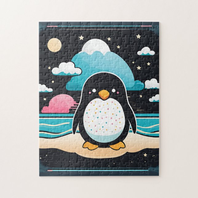 Puzzle Guay Cute Penguin Kawaii (Vertical)