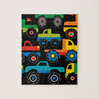 Puzzle Guay Monsters Camiones Regalos de Transporte para 