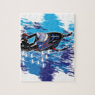 Puzzle Guay Snowmobiler