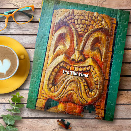 Puzzle Guay Tiki Time Fun Retro Vintage Hawaii Tropical