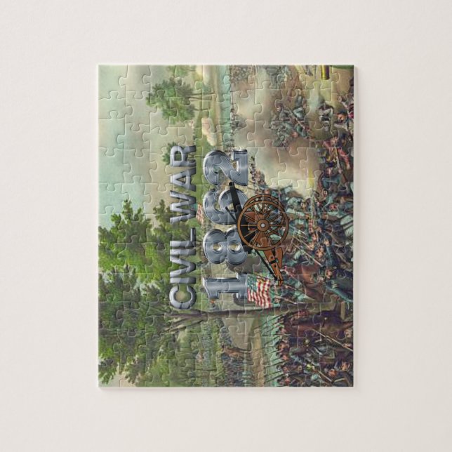 Puzzle Guerra civil 1862 de ABH (Vertical)