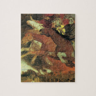 Puzzle Guerra de Arnold Böcklin, Simbolismo Antiguo Arte 