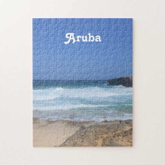Puzzle Guerras espléndidas estrellándose en Aruba (Vertical)