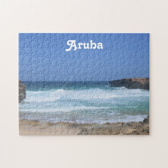 Puzzle Guerras espléndidas estrellándose en Aruba (Horizontal)