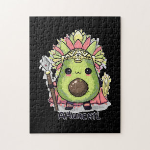 Puzzle Guerrero Ahuacatl Azteca Aguacado