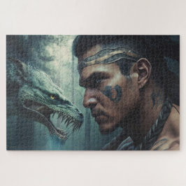 Puzzle Guerrero de Cherokee y Uktena