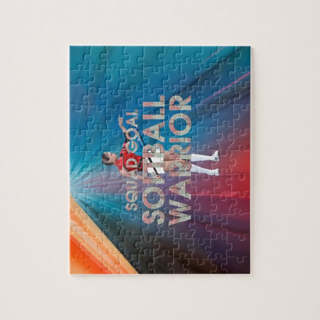 Puzzle Guerrero de Softball superior (Vertical)