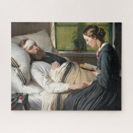 Puzzle Guerrero herido (por Elisabeth Jerichau-Baumann)