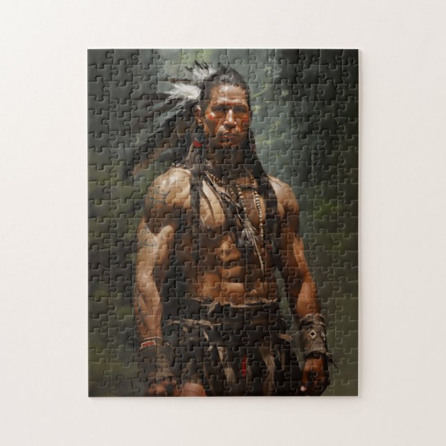 Puzzle guerrero mohawk (Vertical)