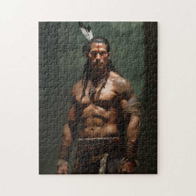 Puzzle guerrero mohawk (Vertical)