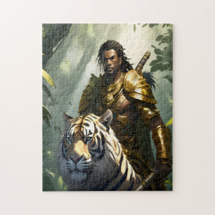 Puzzle Guerrero Regal y tigre