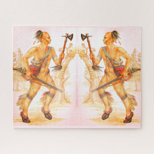 Puzzle Guerreros de Mohawk