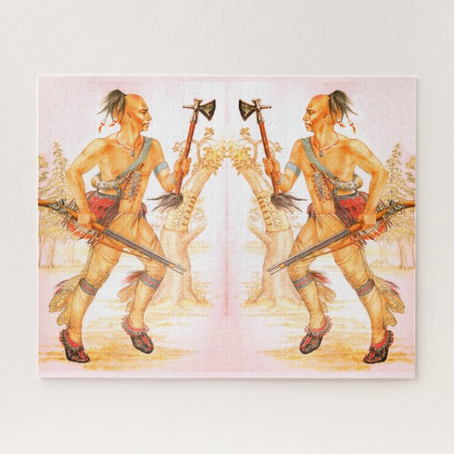 Puzzle Guerreros de Mohawk (Horizontal)