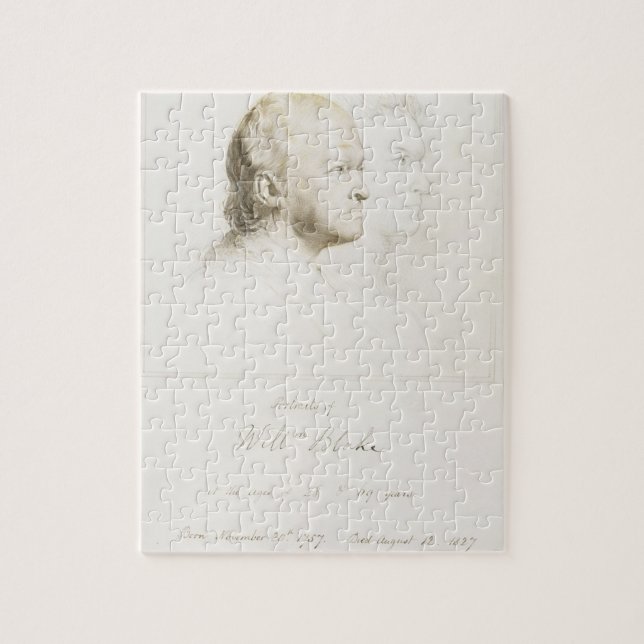 Puzzle Guillermo Blake (1757-1827) en la juventud y la (Vertical)