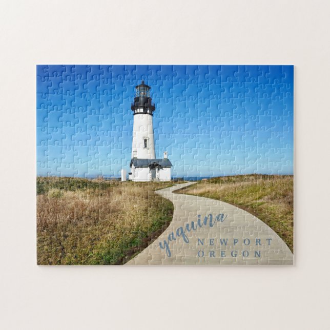 Puzzle Guión de foto del Personalizado del faro de cabeza (Horizontal)