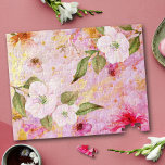 Puzzle Guión dorado rosado vintage floral acuarela elegan<br><div class="desc">Pase una tarde desafiando su cerebro con este hermoso y romántico rompecabezas floral vintage. Flores de color blanco, violeta y rosa oscuro dominan el guión dorado sobre un fondo magnífico, rosa suave y con veta dorada. ¡Hace un regalo único y atento para alguien especial! Viene en una caja especial de...</div>