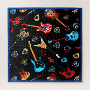 Puzzle Guitanos de rock eléctrico