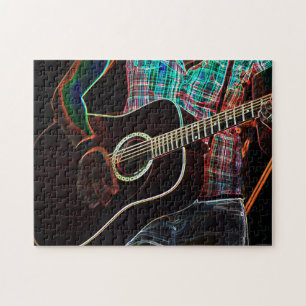 Puzzle Guitar 1 11x14 252pc jpcna