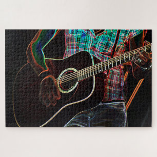 Puzzle Guitar 1 20x30 1014pc jpa