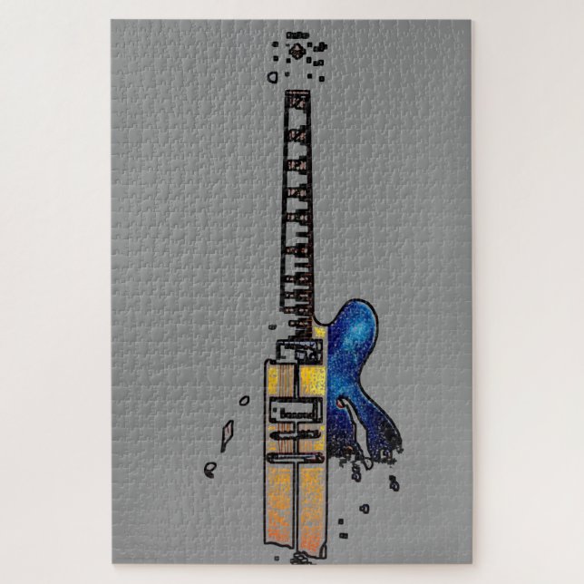 Puzzle Guitar 4 20x30 1014pc jpcna (Vertical)
