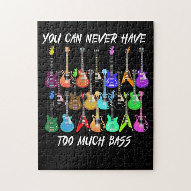 Puzzle Guitar Lover | Nunca Se Puede Tener Que Tener Much (Vertical)