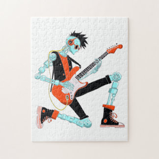 Puzzle Guitarista Robot